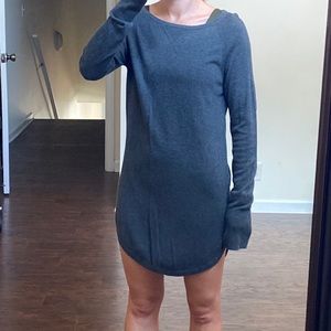 Gray Sweater Dress